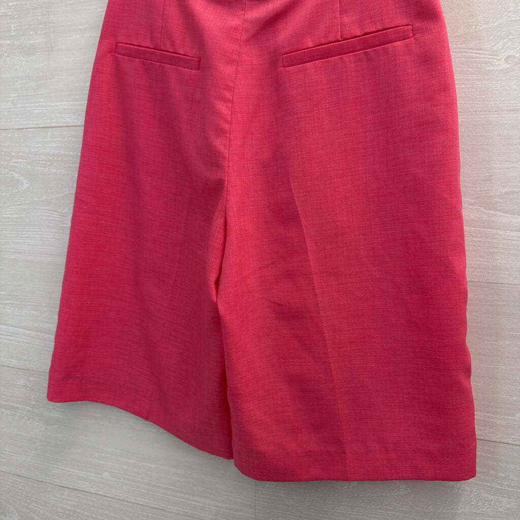 Pink Long Trouser Shorts 4