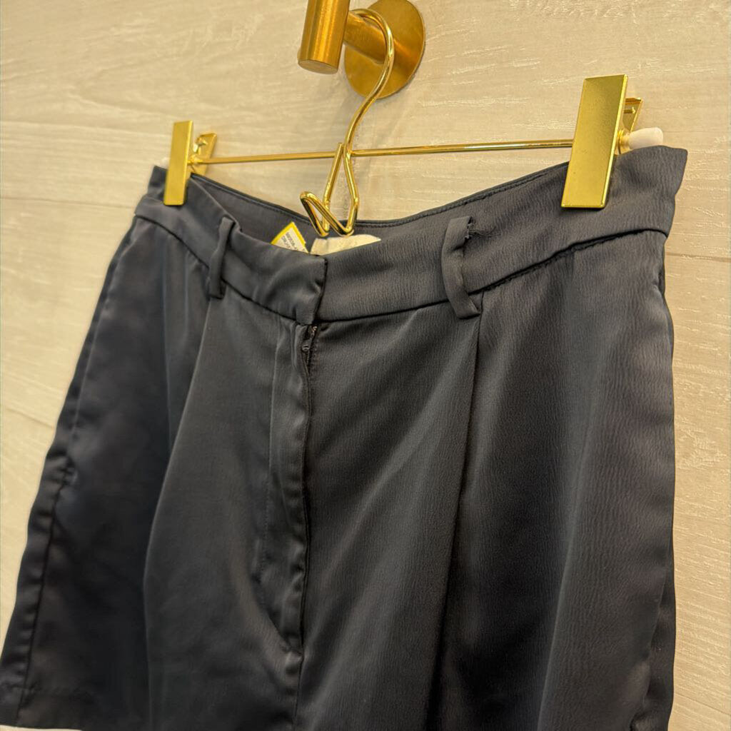 Black Silky Shorts 6