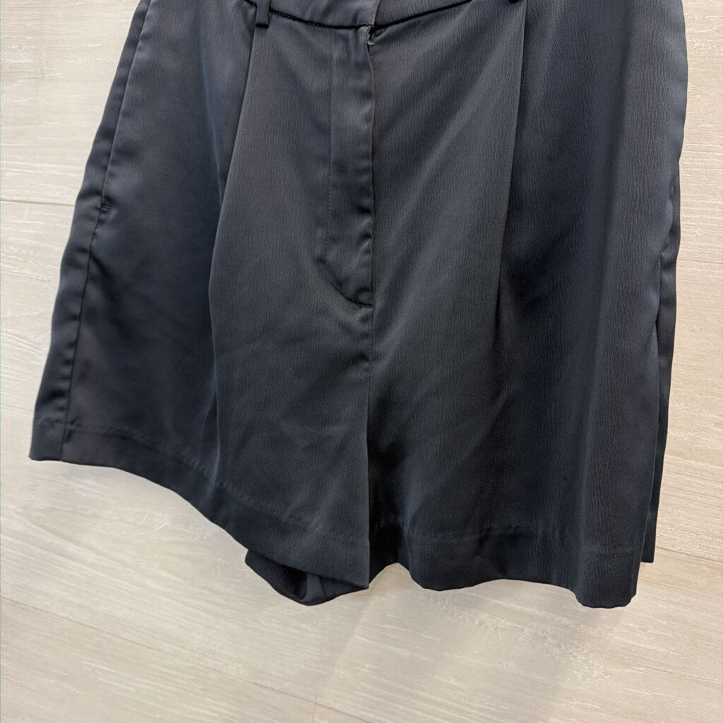 Black Silky Shorts 6