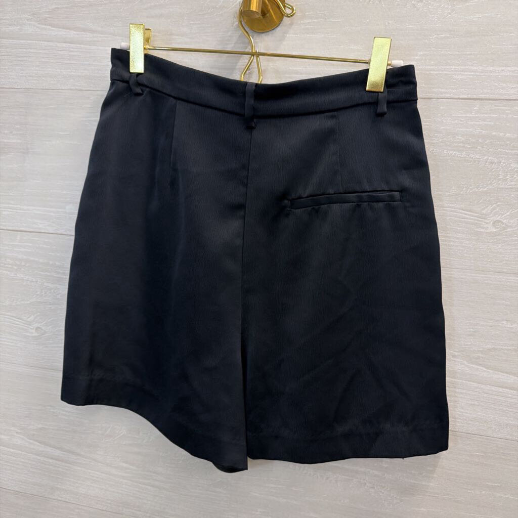 Black Silky Shorts 6