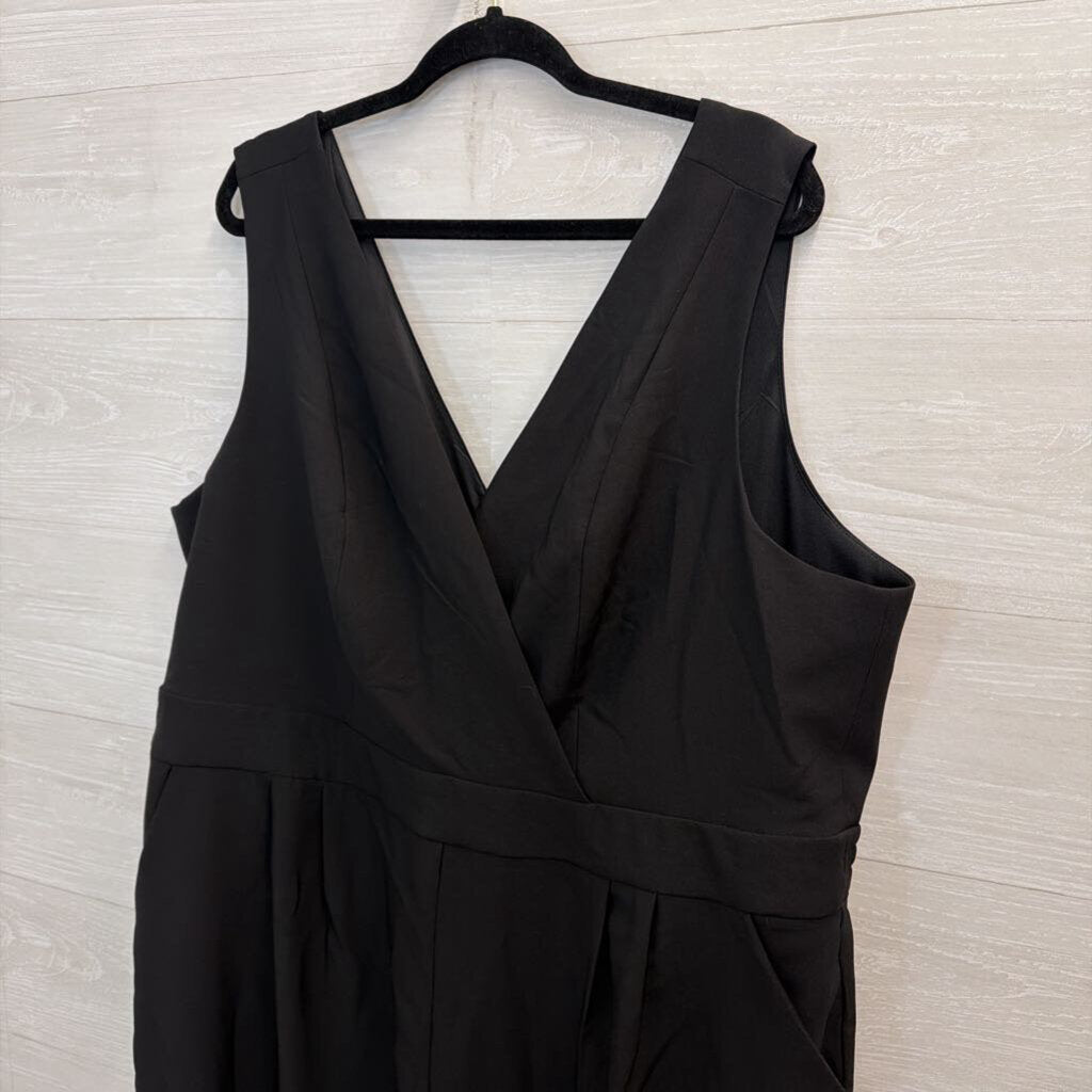 Torrid Black Sleeveless V Neck Jumpsuit 22