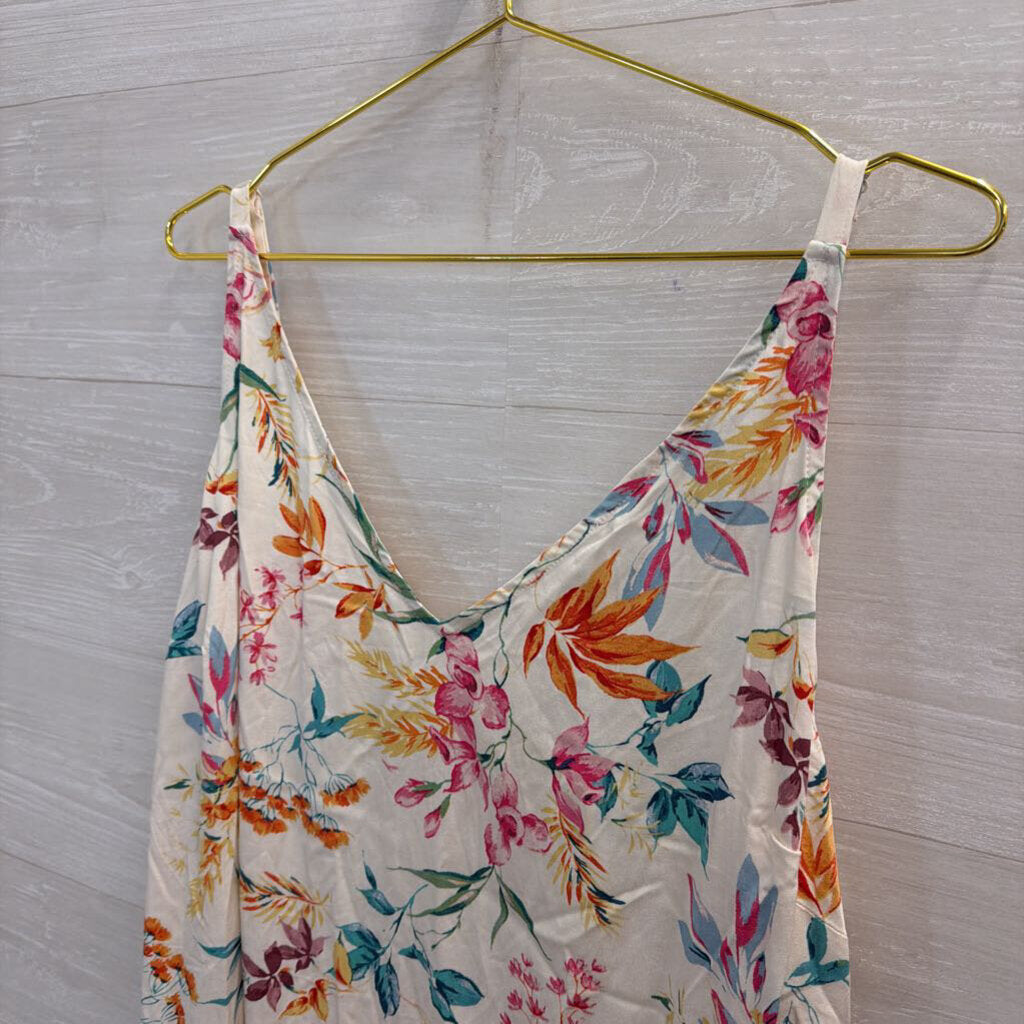Torrid White/ Multi Floral Print Tank Top 3