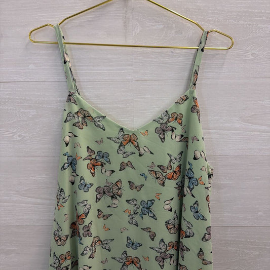 Torrid Green/ Multi Butterfly Print Tank Top 2