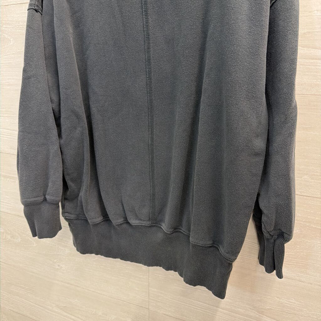 American Eagle Blue Let's Hang Out Crewneck Pullover Extra Small