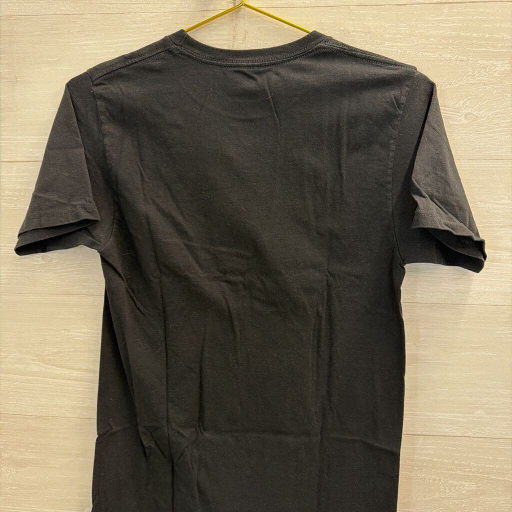 RVCA Black Short Sleeve Graphic Tee Small