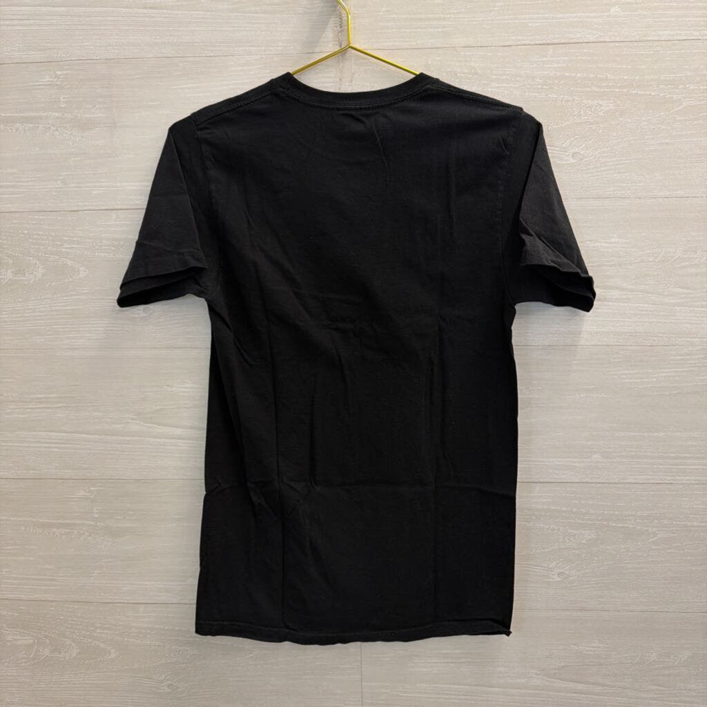 RVCA Black Short Sleeve Graphic Tee Small