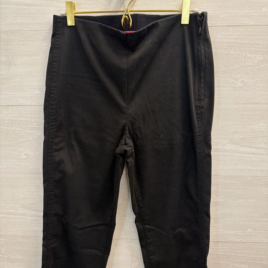 Lilly Pulitzer Black Straight Leg Pants 6