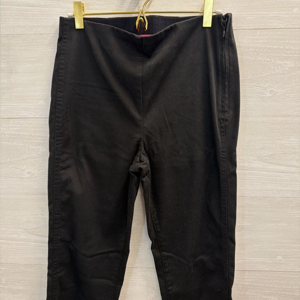 Lilly Pulitzer Black Straight Leg Pants 6