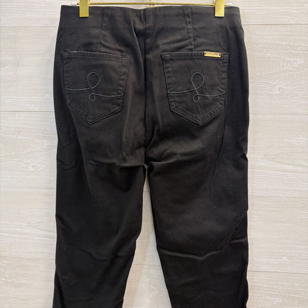 Lilly Pulitzer Black Straight Leg Pants 6