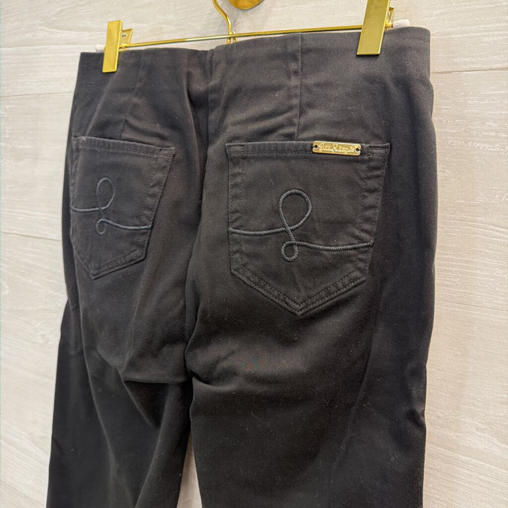 Lilly Pulitzer Black Straight Leg Pants 6