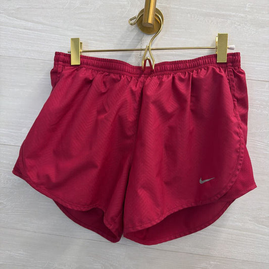 Nike Red Print Athletic Shorts Small