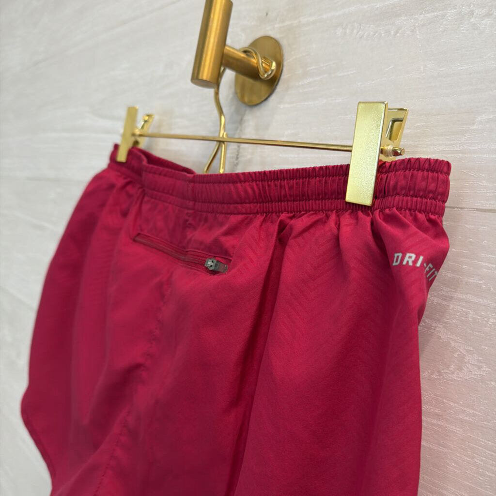 Nike Red Print Athletic Shorts Small