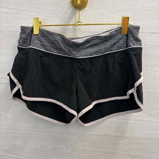 Lululemon Black/ Grey Athletic Shorts 6