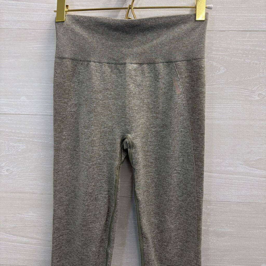 Gym Shark Heathered Green Athletic Leggings Extra Small