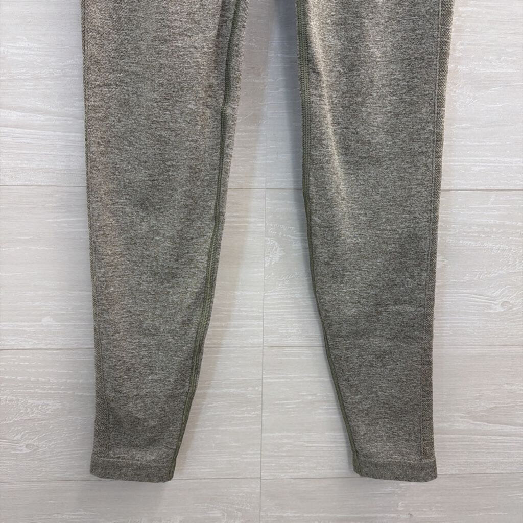Gym Shark Heathered Green Athletic Leggings Extra Small