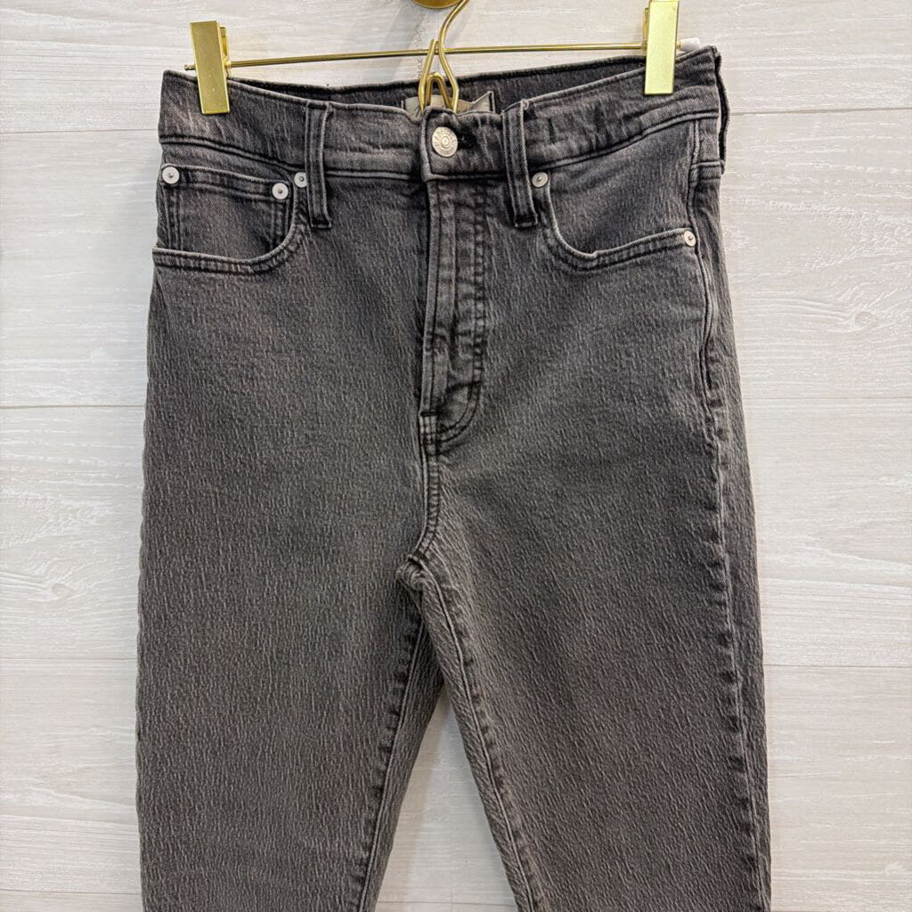 Madewell Grey Denim The Perfect Vintage Jeans 25