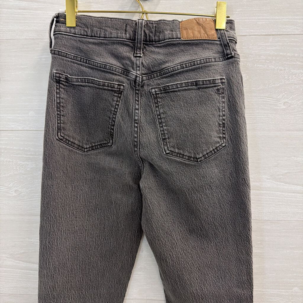 Madewell Grey Denim The Perfect Vintage Jeans 25