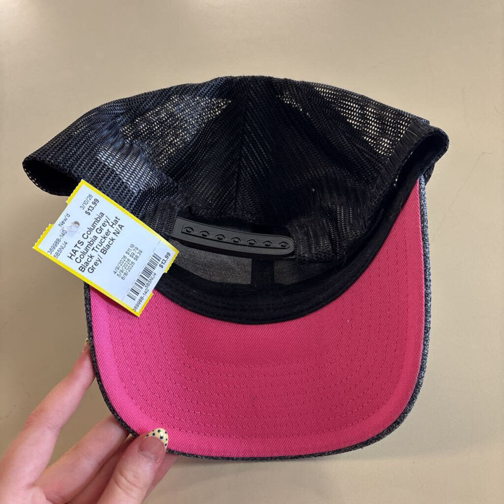 Columbia Grey/ Black Trucker Hat