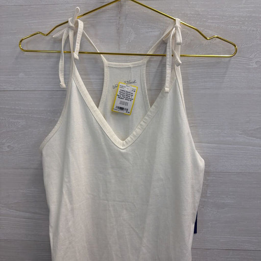 Universal Thread White V Neck Tank Bodysuit Medium
