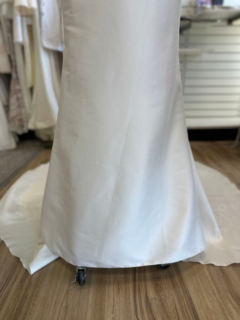 Sincerity Bridal Fitted Removable Strap Wedding Dress 14