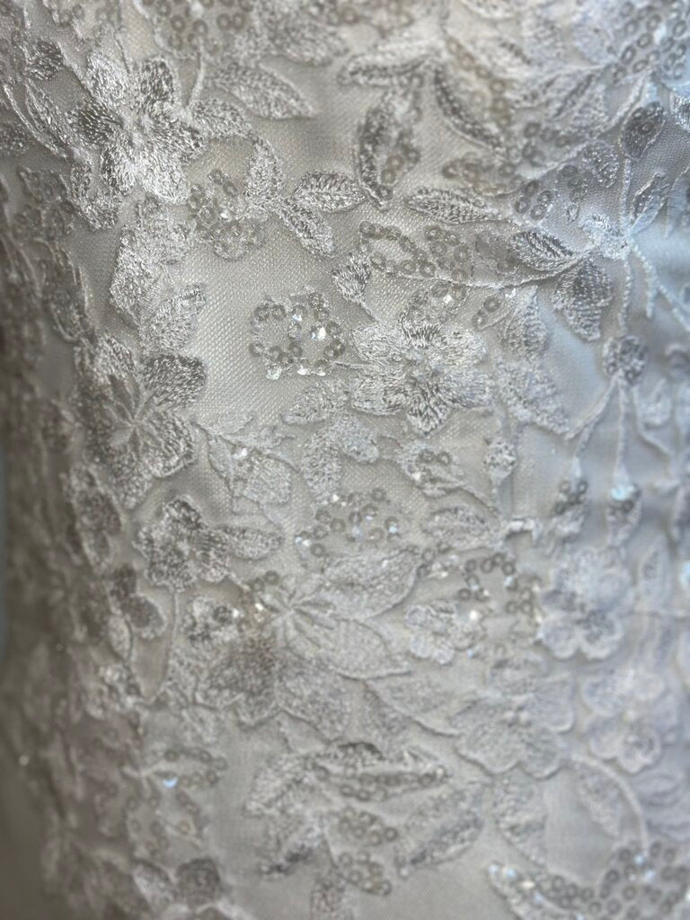 Sincerity Bridal Fitted Removable Strap Wedding Dress 14