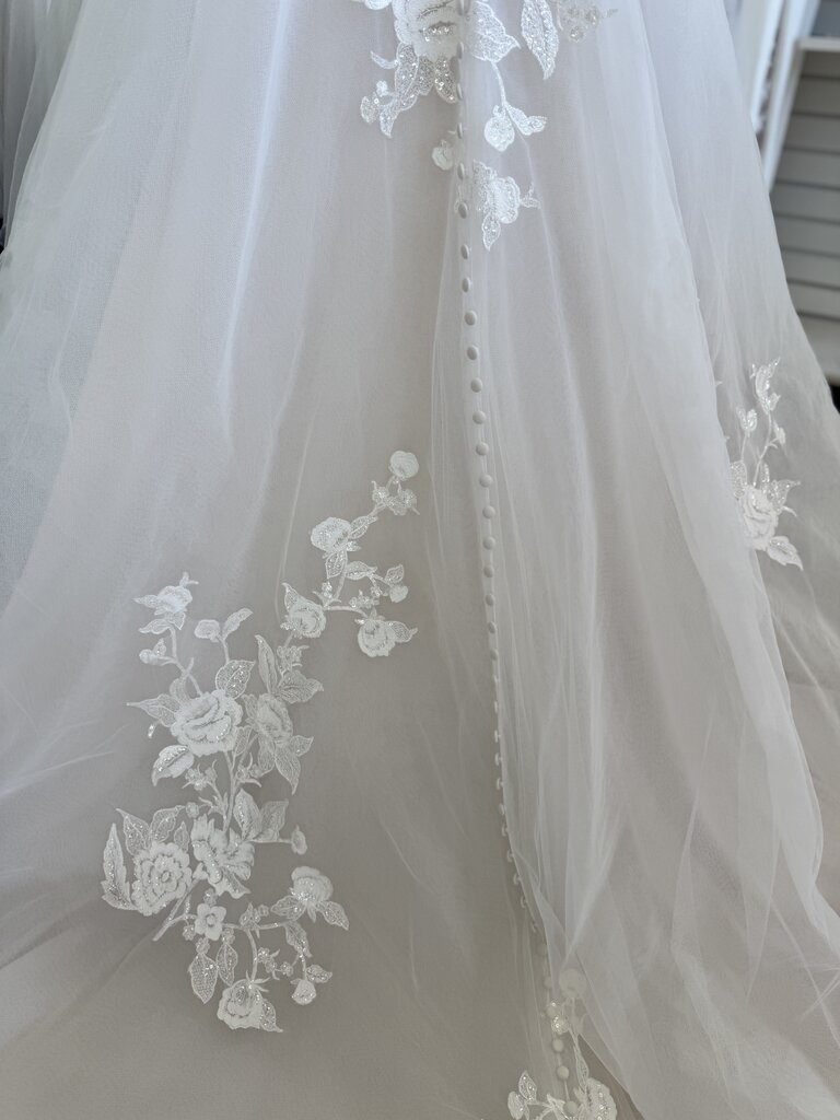 Christina Wu Lace A-Line Wedding Dress 6