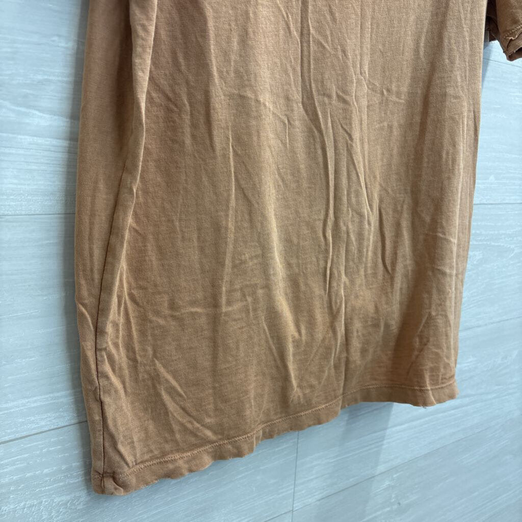 Aerie Brown Short Sleeve Top Medium