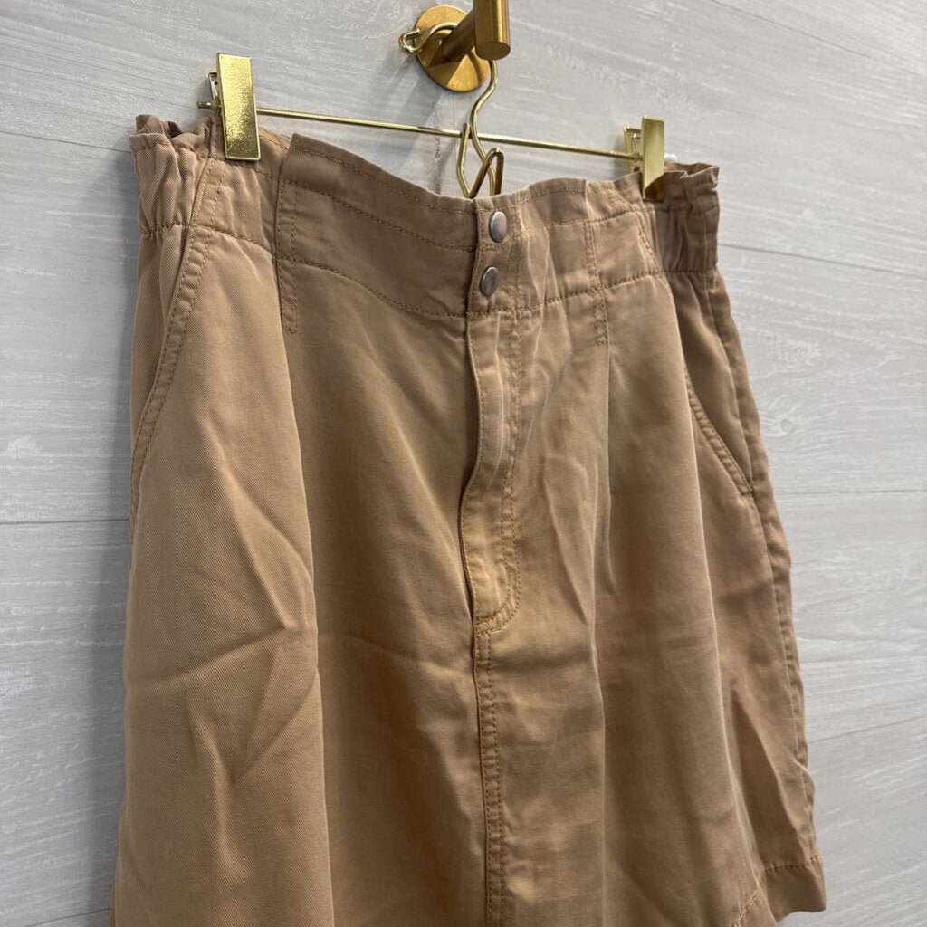 Loft Brown Paperbag Waist Skirt 6