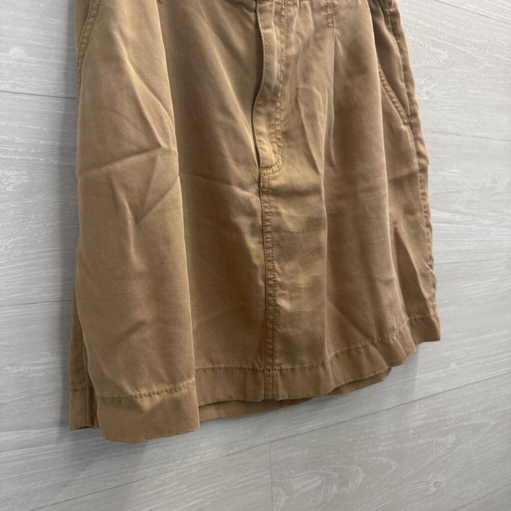 Loft Brown Paperbag Waist Skirt 6
