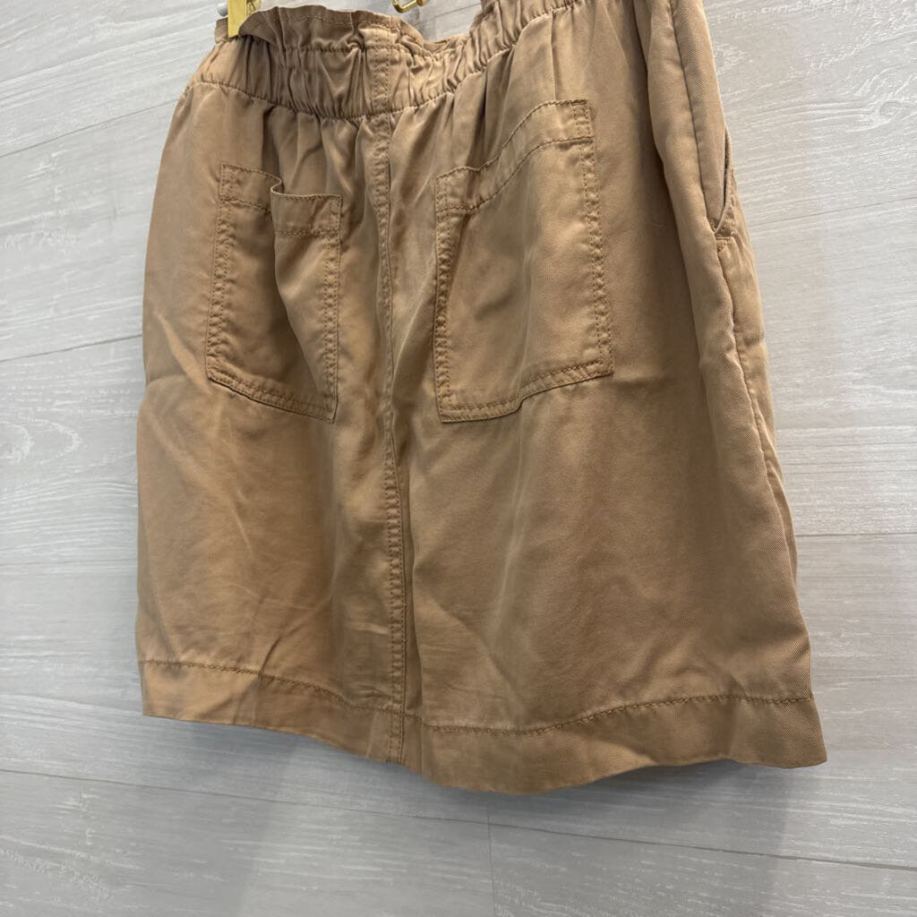 Loft Brown Paperbag Waist Skirt 6
