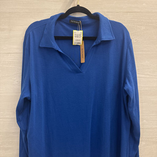 TicTicMiss Blue Long Sleeve Top XXL