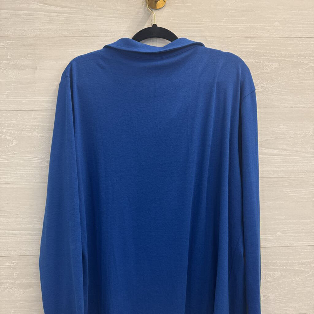 TicTicMiss Blue Long Sleeve Top XXL