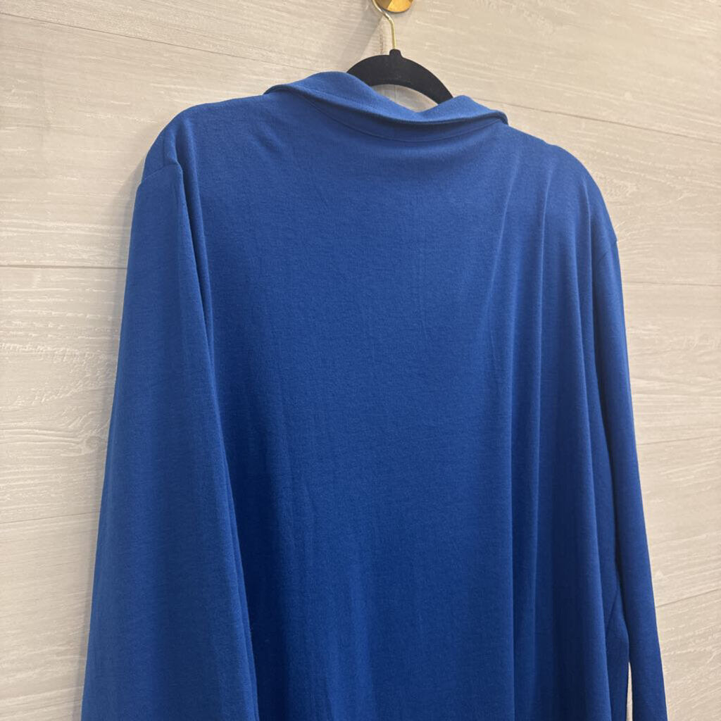 TicTicMiss Blue Long Sleeve Top XXL