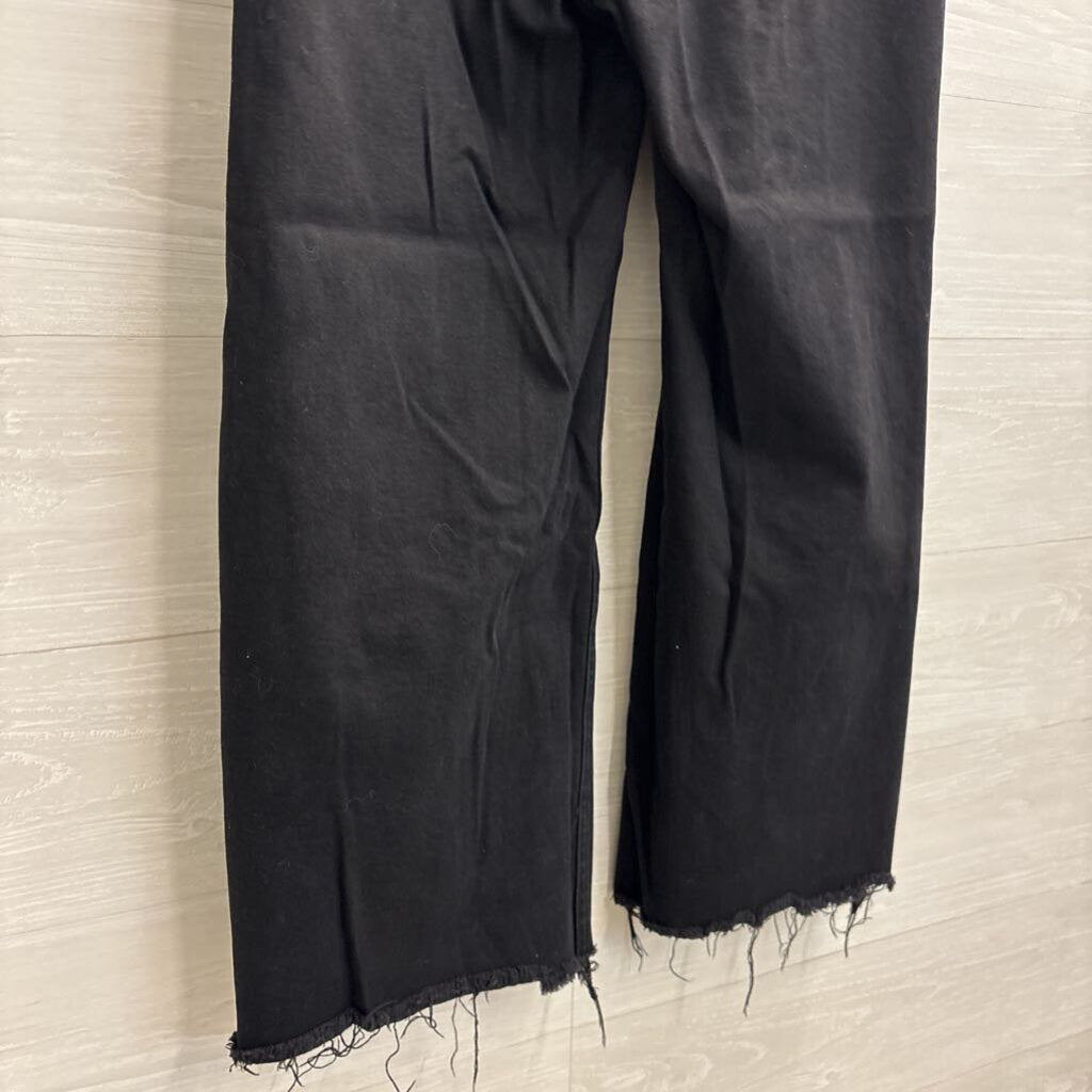 TNR Jeans Black Denim Wide Leg Jeans 32