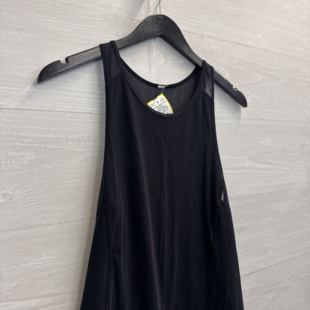 Lululemon Black Athletic Tank Top Small