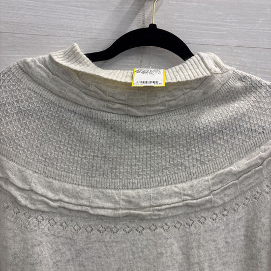 Moth Grey Knit Slouchy High Neck Sweater Top Medium/ Large
