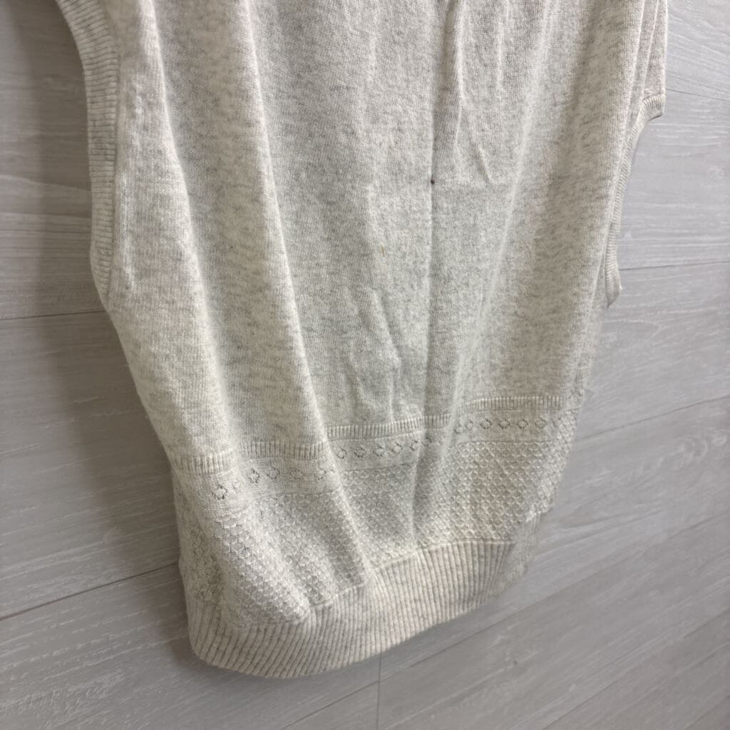 Moth Grey Knit Slouchy High Neck Sweater Top Medium/ Large