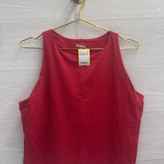 Oalka Pink Cropped Tank Top XXL