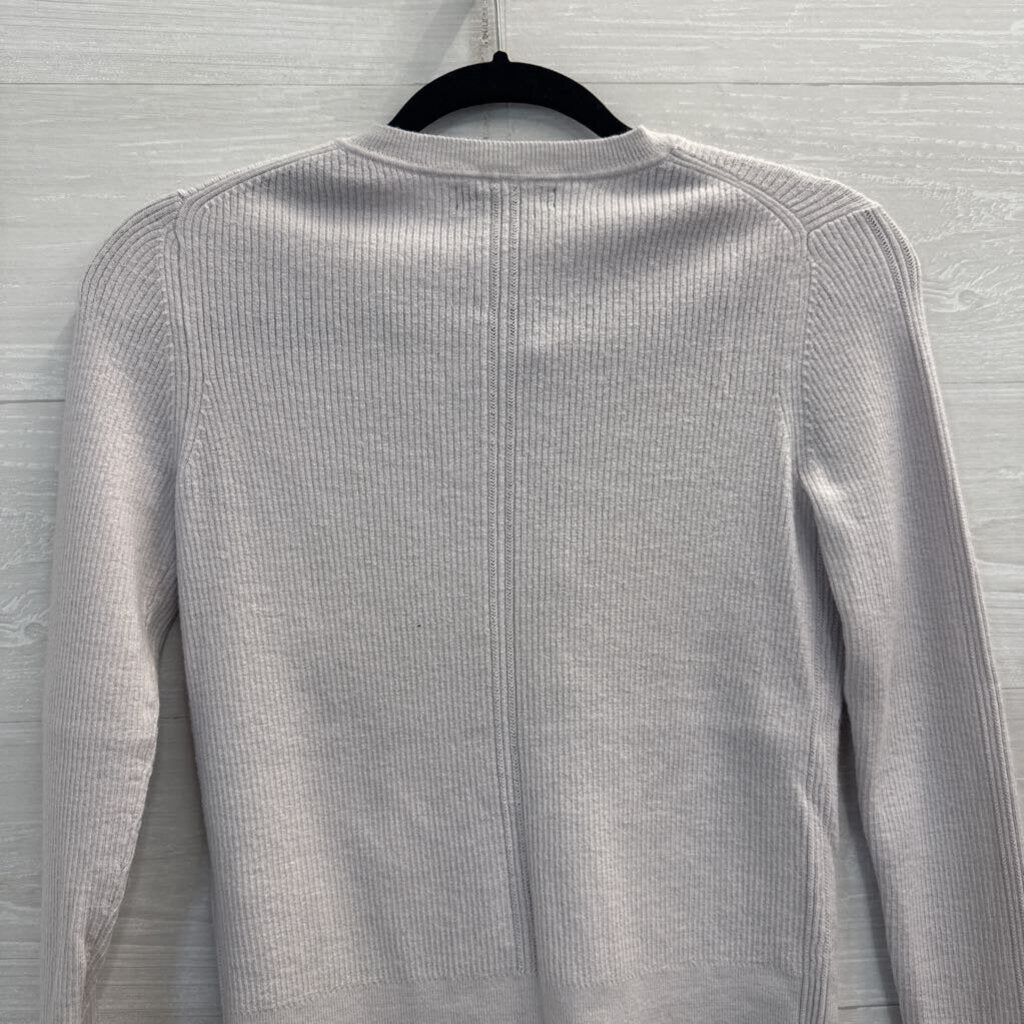 Banana Republic Grey 100% Merino Wool Cardigan Sweater Medium