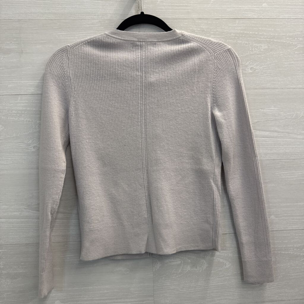 Banana Republic Grey 100% Merino Wool Cardigan Sweater Medium