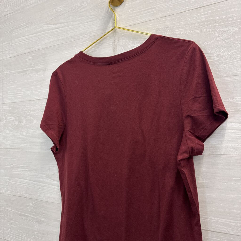 Proedge Burgundy Virginia Tech Short Sleeve Top Extra Large