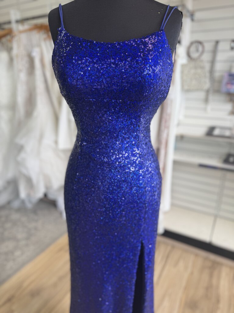 Sherri Hill Fitted Sequin Formal Dress 2