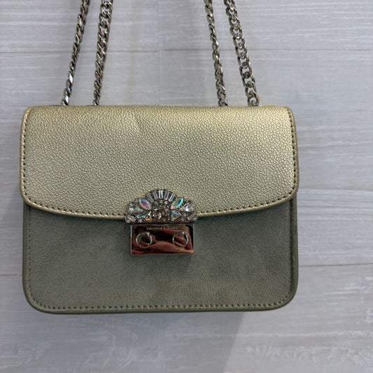 Charles & Keith Sage Push Lock Evening Crossbody Bag