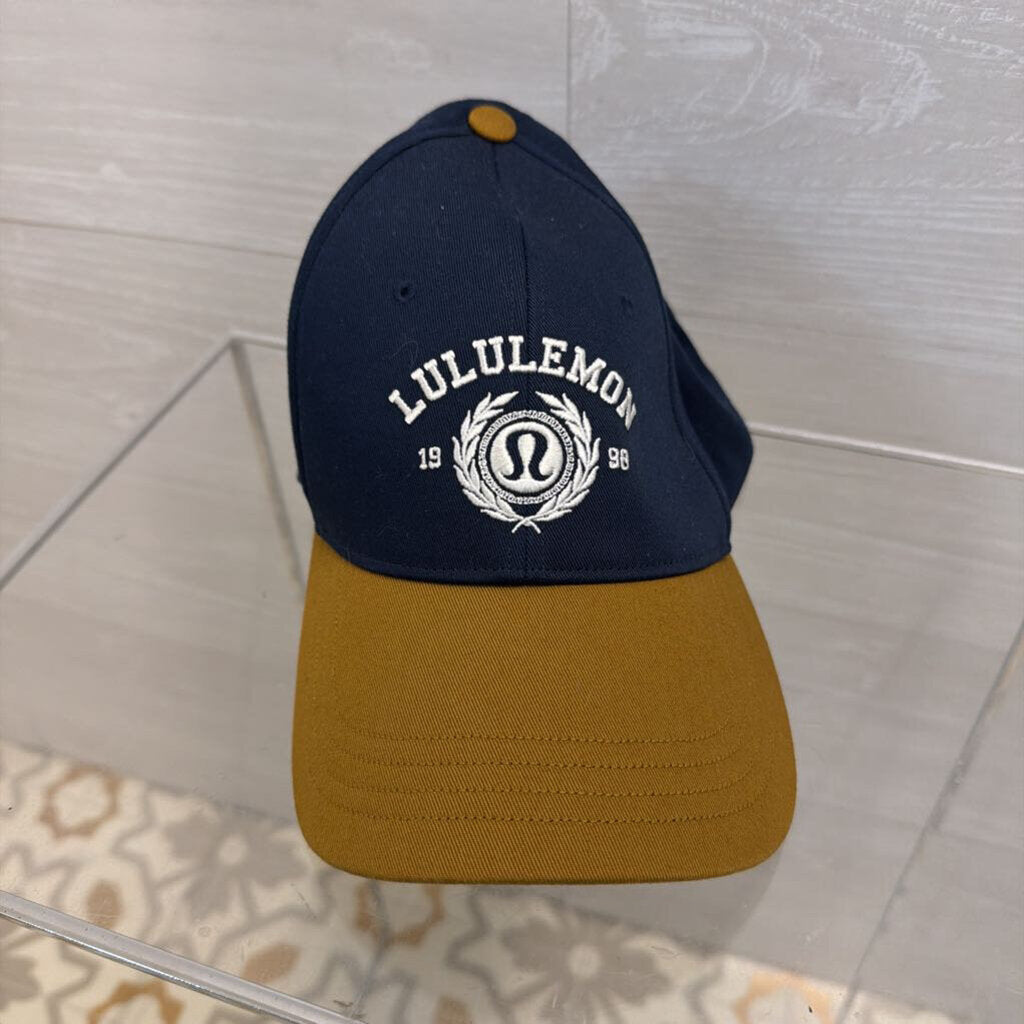 Lululemon Navy/ Mustard Ball Cap S/M