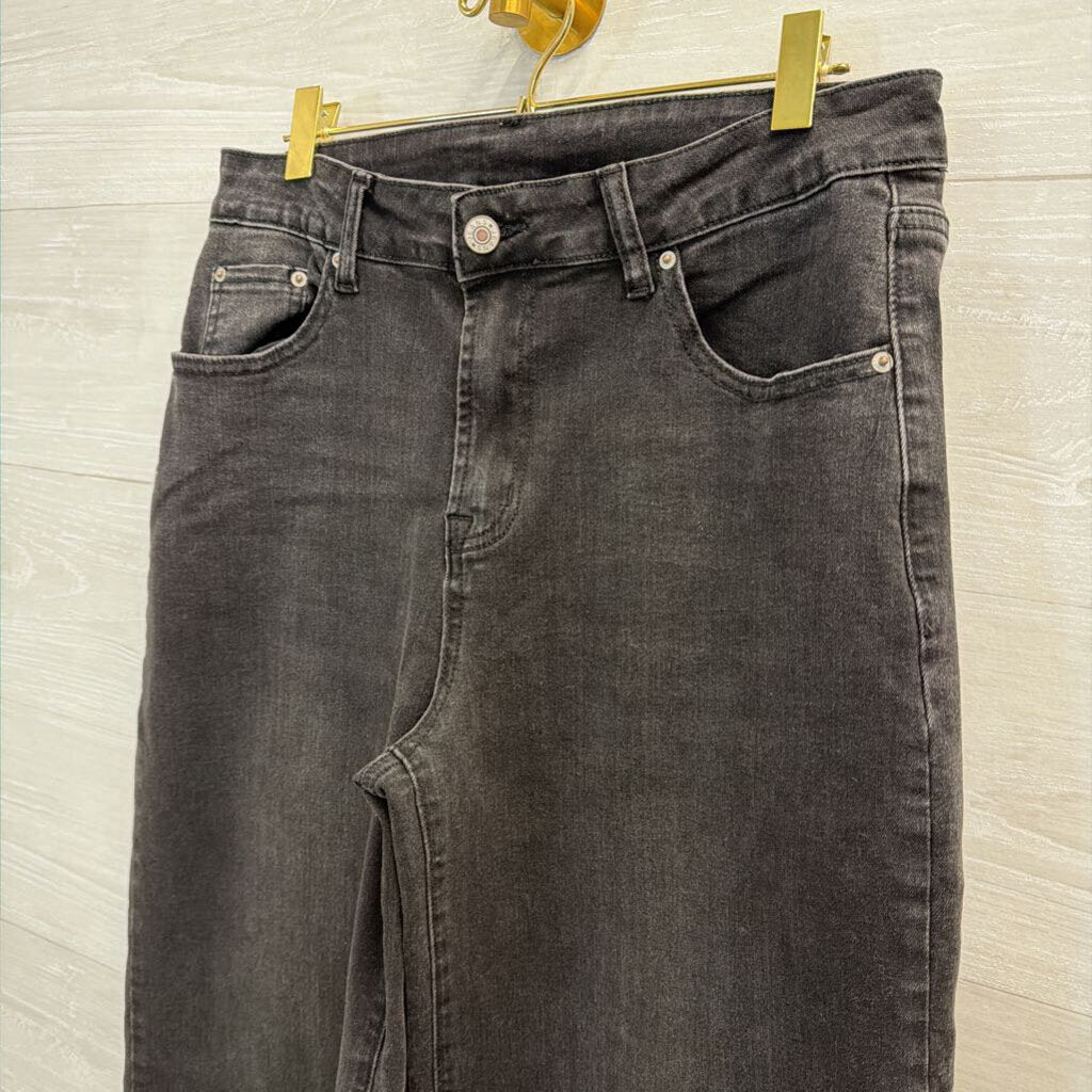 No Brand Black Wide Leg Denim 12