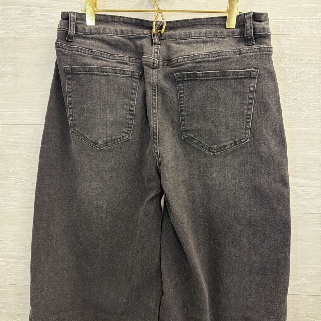 No Brand Black Wide Leg Denim 12