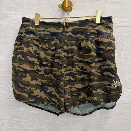 Lakosmo Green Camo Athletic Shorts Large