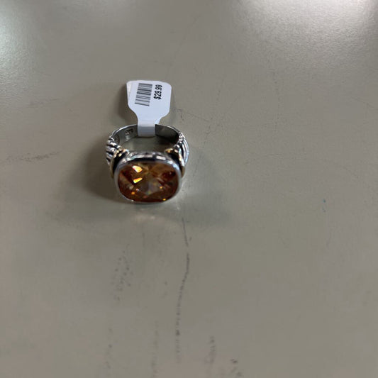 Sterling Silver Rope Band Ring Size 7