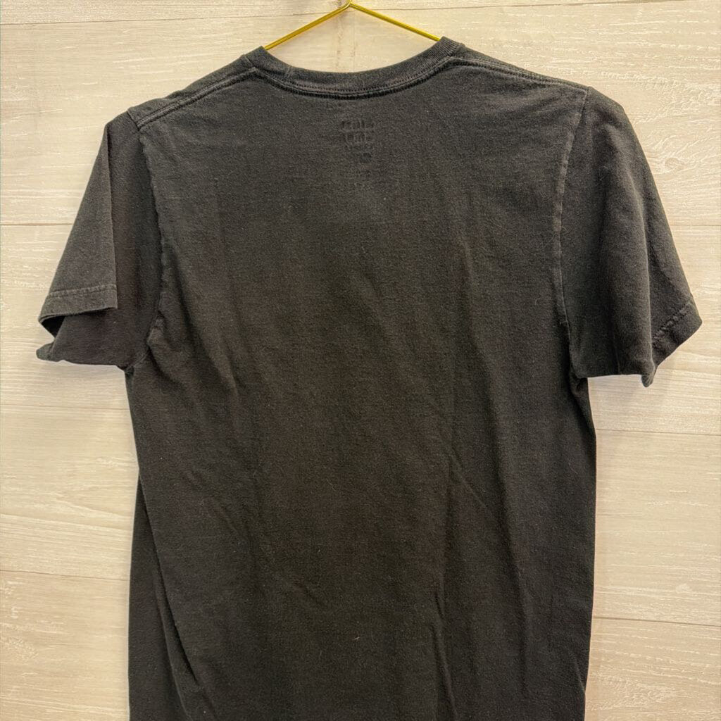 Artist Union Black Skeleton Peace Tee Medium