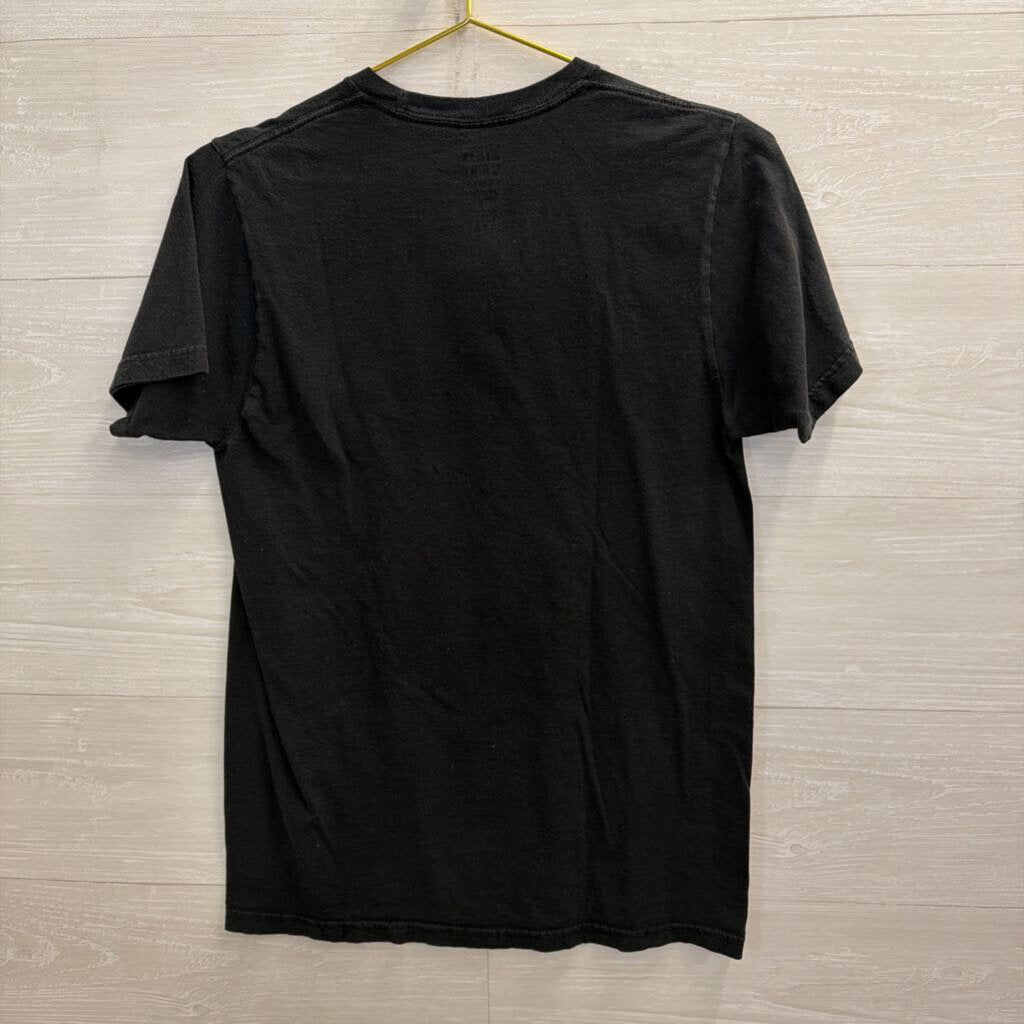 Artist Union Black Skeleton Peace Tee Medium